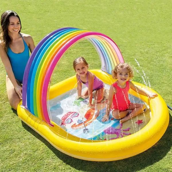 Intex: Bazen s duginim prskalicom 147x130x86cm slika 3