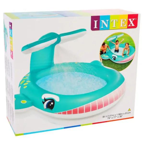 Intex: Bazenčić u obliku kita 201x196x91cm slika 2
