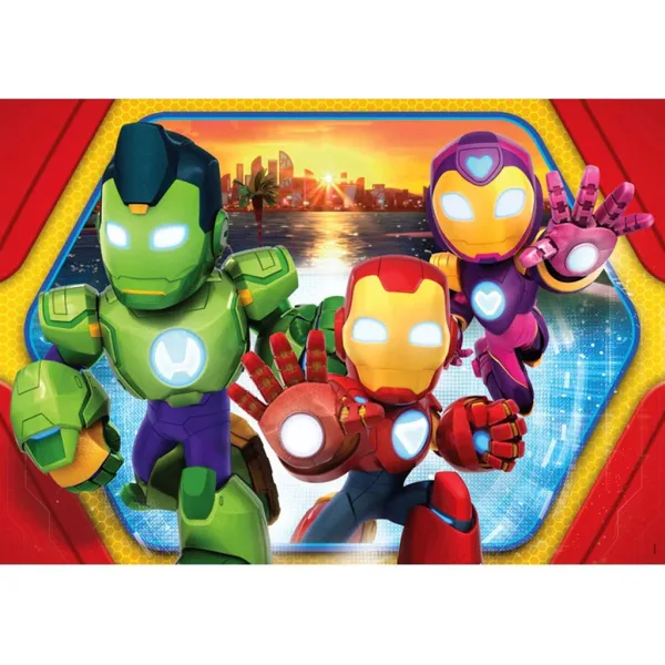 Iron Man i njegov super tim 24-dijelni maxi puzzle - Clementoni slika 2