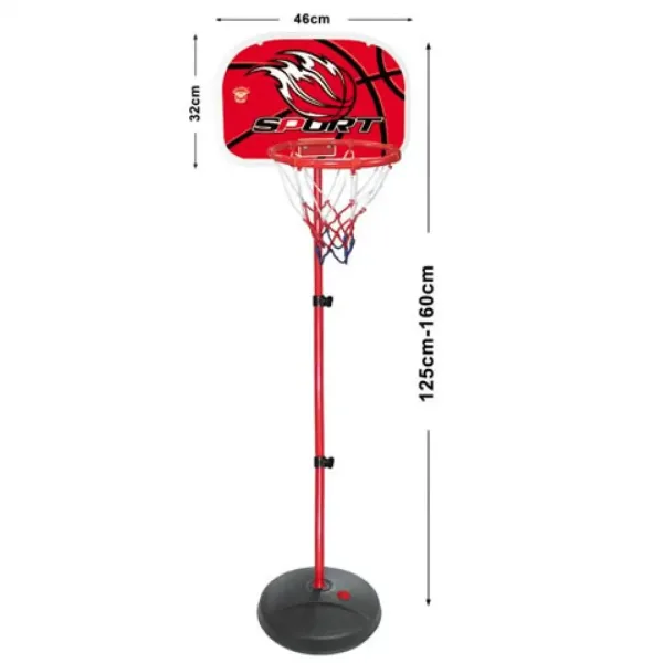 Košarka set sa košem 160cm slika 2
