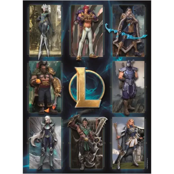League of Legends: Heroji HQC puzzle 500kom - Clementoni slika 2
