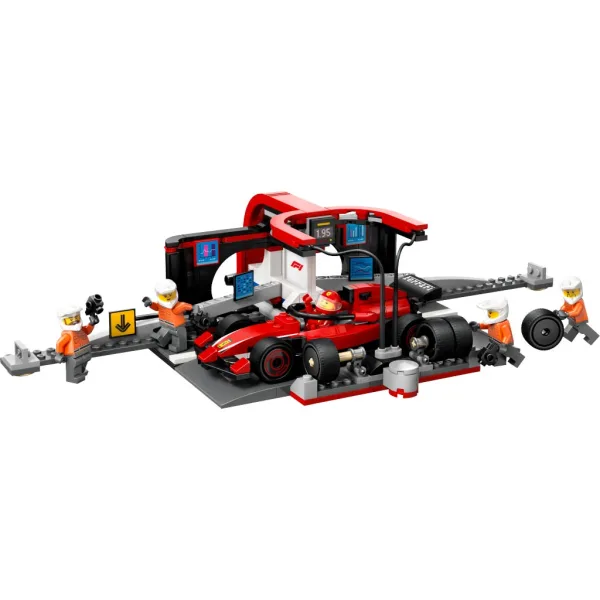 LEGO® City: F1®-ska garaža i osoblje s Ferrari autom (60443) slika 2