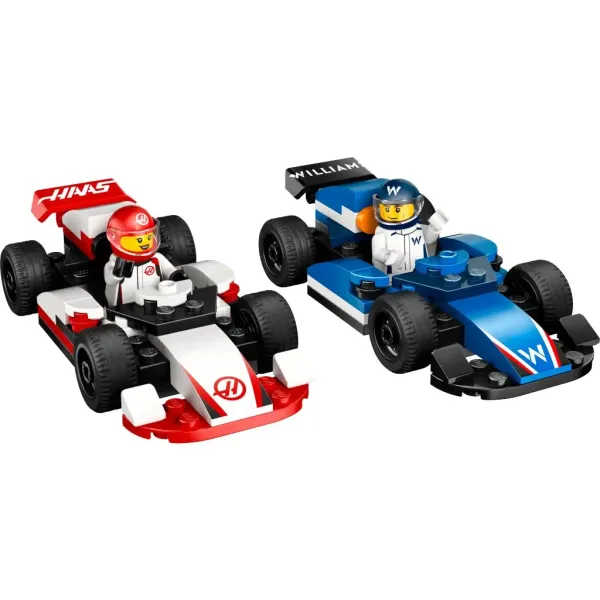 LEGO® City: F1® Williams Racing i Haas F1® trkaći automobili (60464) slika 2