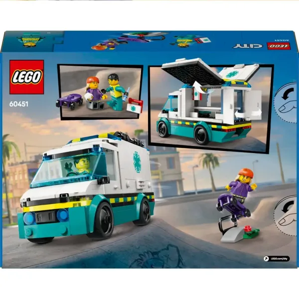 LEGO® City: Hitna pomoć (60451) slika 5