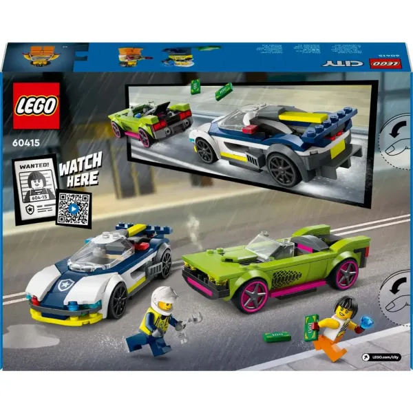 LEGO® City: Potjera s policijskim autom i sportskim autom (60415) slika 2