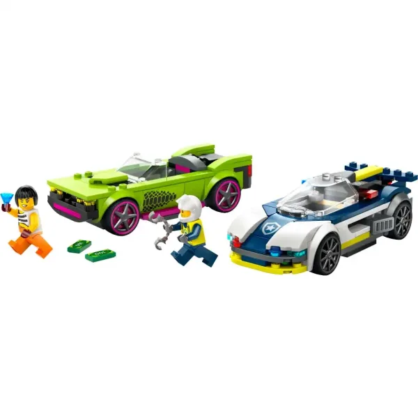 LEGO® City: Potjera s policijskim autom i sportskim autom (60415) slika 7