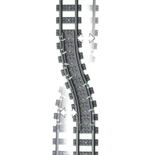LEGO® City: Željeznička pruga (60205) slika 3