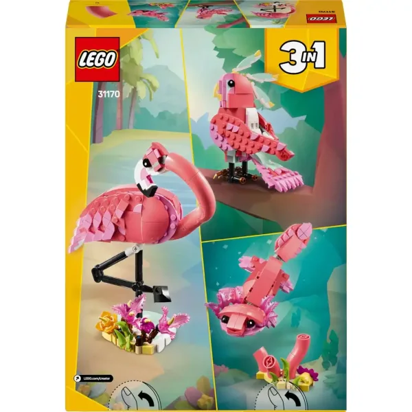LEGO® Creator: Divlje životinje: Ružičasta flamingo (31170) slika 2