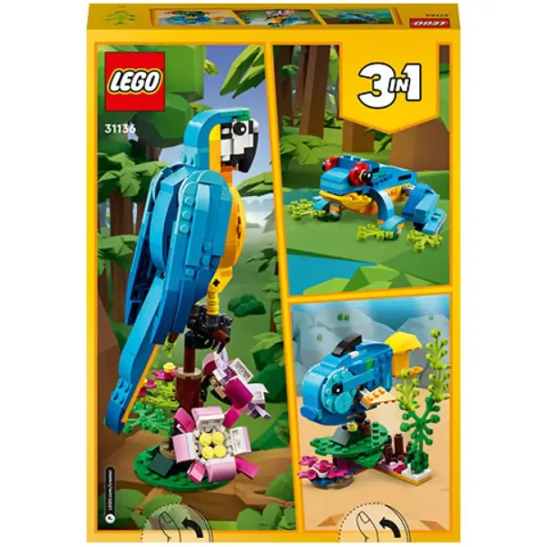 LEGO® Creator: Egzotična papiga 3 u 1 (31136) slika 2