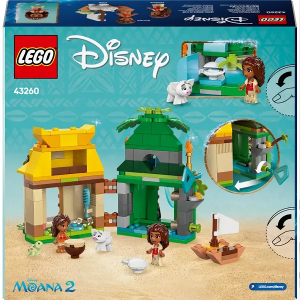 LEGO® Disney: Vaiana veseli avanture na otoku (43260) slika 5