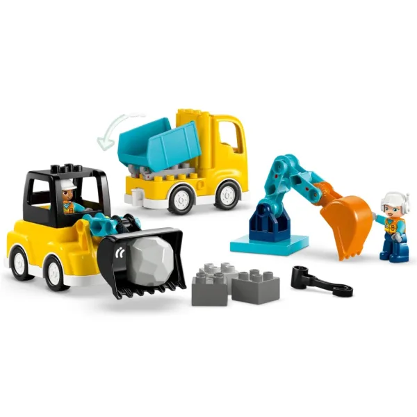 LEGO® DUPLO®: 3 u 1 građevinski strojevi (10475) slika 3