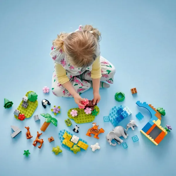 LEGO® DUPLO®: 3 u 1 obitelji životinja u divljini (10446) slika 3