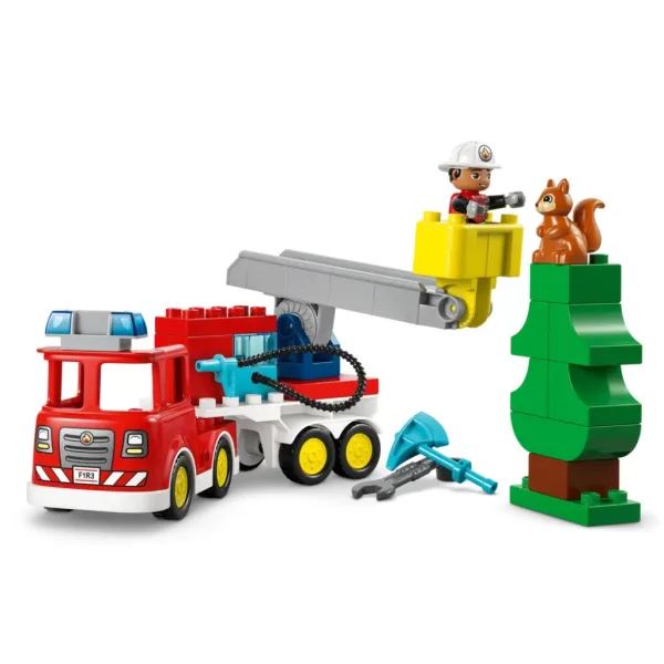LEGO® DUPLO®: Vatrogasno vozilo s crijevom i vatrogascem (10473) slika 3