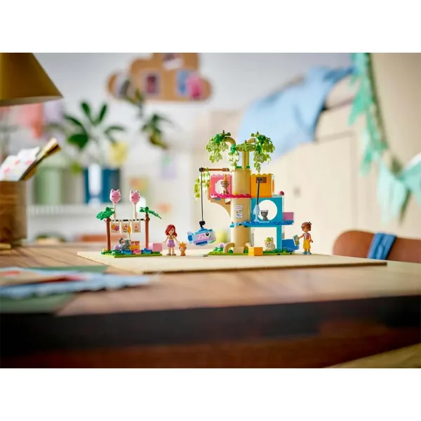 LEGO® Friends: Rođendanska zabava za mačke i kućica na drvetu za mačke (42666) slika 8