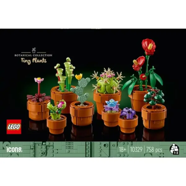 Lego® Icons: Male posude s biljkama (10329) slika 8