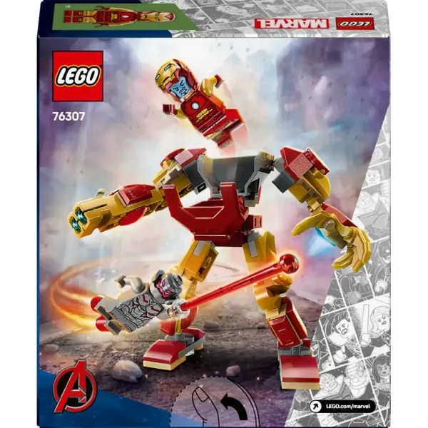 LEGO® Marvel: Iron Man robot protiv Ultrona (76307) slika 2