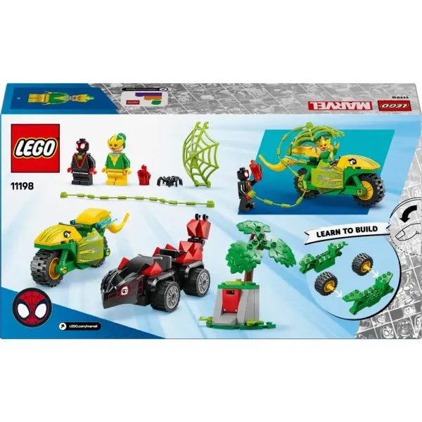 LEGO® Marvel: Spin i Electro - Potjera u dinosaura vozilu (11198) slika 2