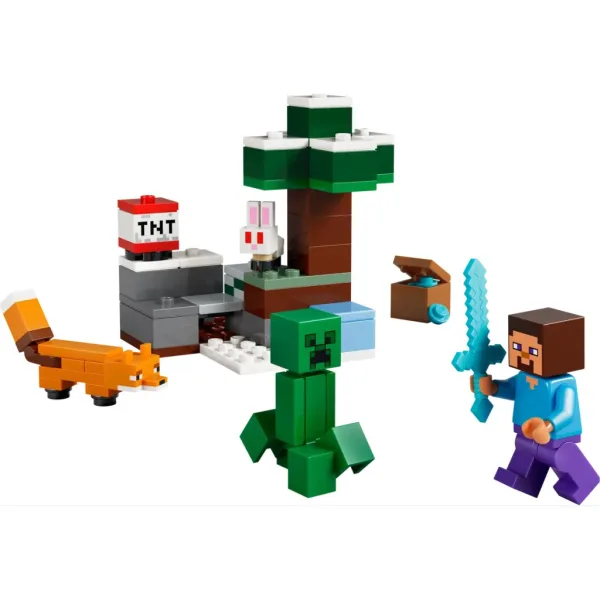 LEGO® Minecraft: Steveove tajganske avanture (21583) slika 2