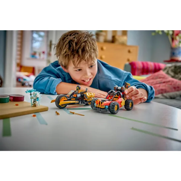 LEGO® Ninjago: Kai i Cole kombinabilna vozila (71864) slika 5