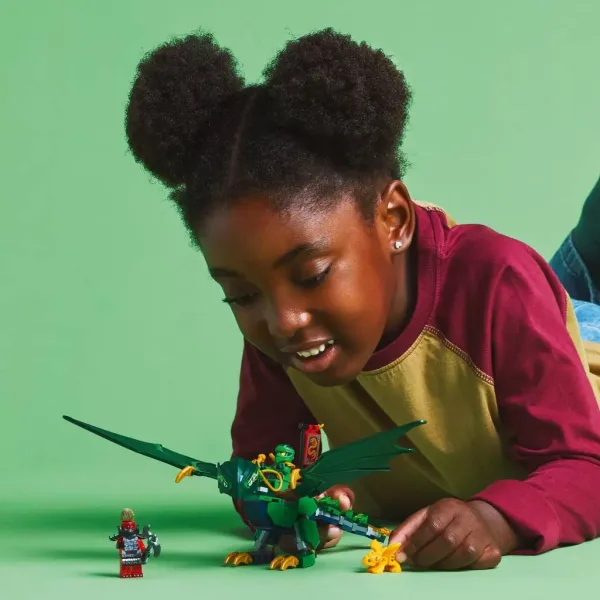 LEGO® Ninjago: Lloyd zeleni, šumski zmaj (71829) slika 4