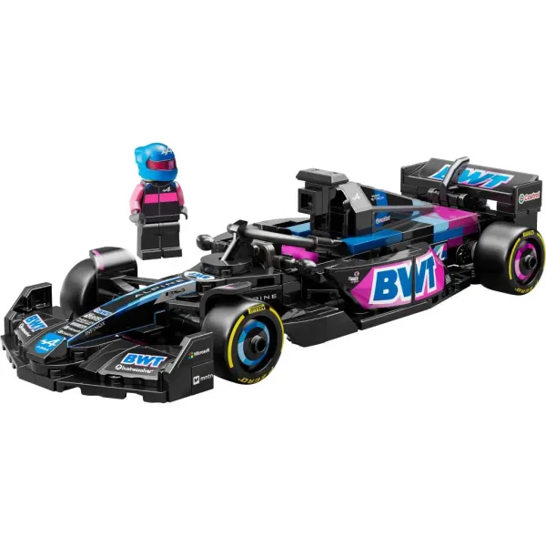 LEGO® Speed Champions: BWT Alpine F1® Tim A524 trkaći automobil (77248) slika 4