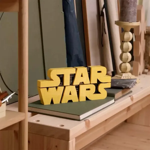 LEGO® Star Wars™: Star Wars™ logotip izgrađen od kockica (75407) slika 2