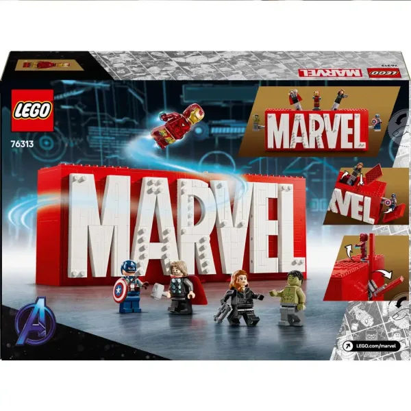 LEGO® Super Heroes: MARVEL logo i minifigure (76313) slika 5