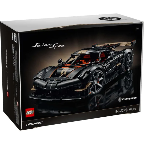 LEGO® Technic: Koenigsegg Sadair's Spear superautomobil (42232) slika 10