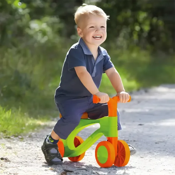 LENA: ECO zeleni mali motocikl na pedale slika 2