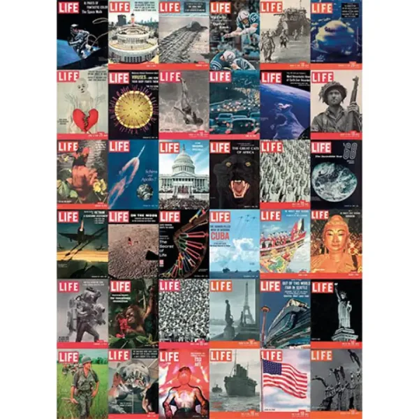 LIFE Magazin: Naslovne stranice HQC puzzle 1000 kom - Clementoni slika 2