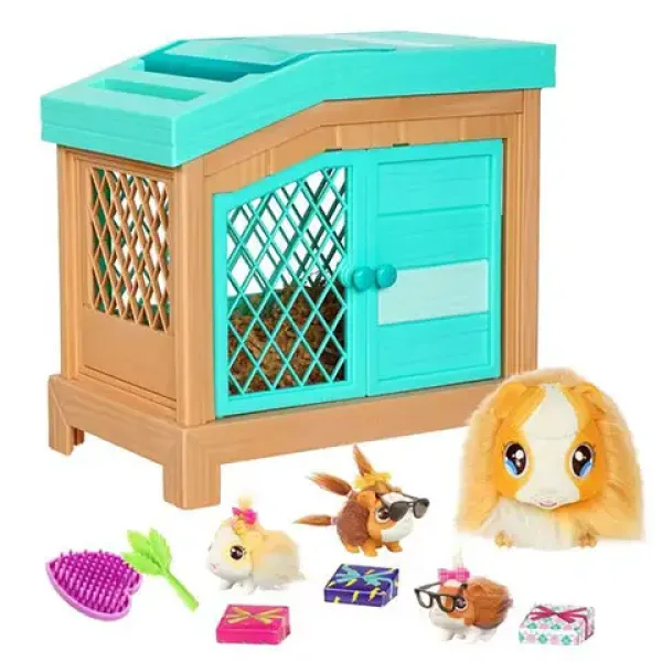 Little Live Pets Mama Suprise interaktivni zamorac s iznenađenjem slika 2