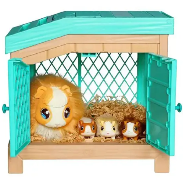 Little Live Pets Mama Suprise interaktivni zamorac s iznenađenjem slika 3