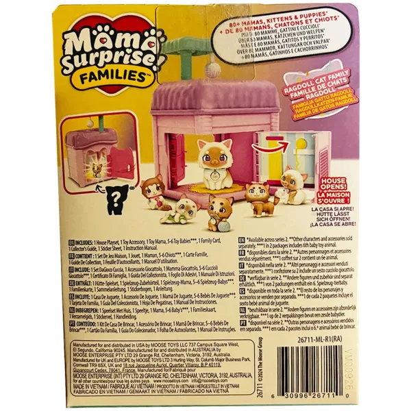 Little Live Pets: Mama Surprise Mačka obitelj slika 2
