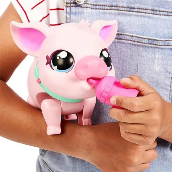 Little Live Pets: Pinki, interaktivna igračka svinja slika 3