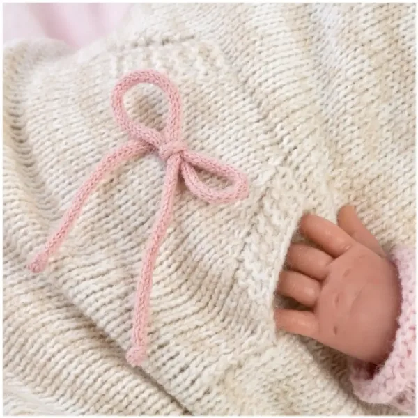 Llorens: Reborn beba u pletenoj odjeći limitirano izdanje 42cm slika 4