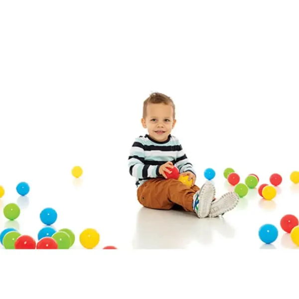Loptice u mreži 100kom - D-Toys slika 2