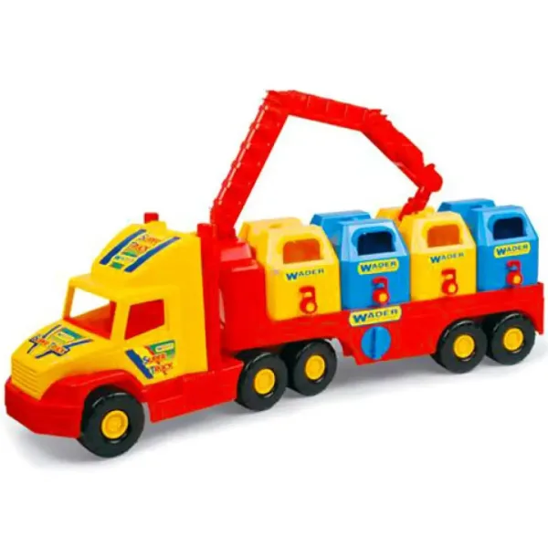 Magic Truck: Selektivni kamion za smeće 80cm - Wader slika 2