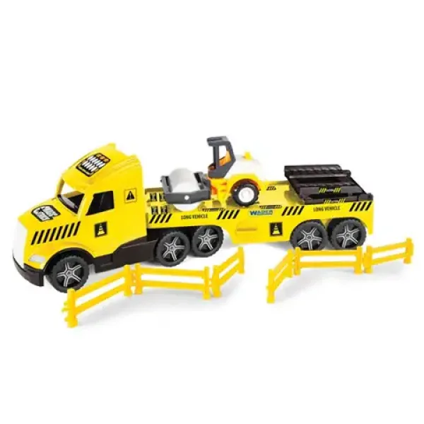 Magic Truck Technic: Kamion s valjkom i svjetlom 80cm - Wader slika 2