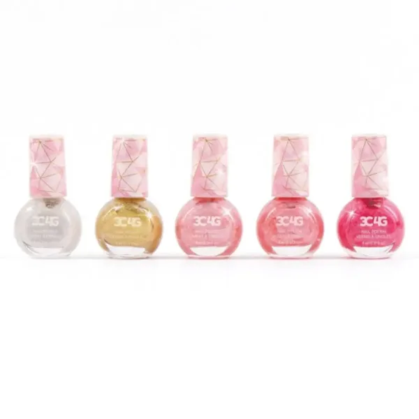 Make it Real: 3C4G pink zlato, 5 komada laka za nokte slika 2