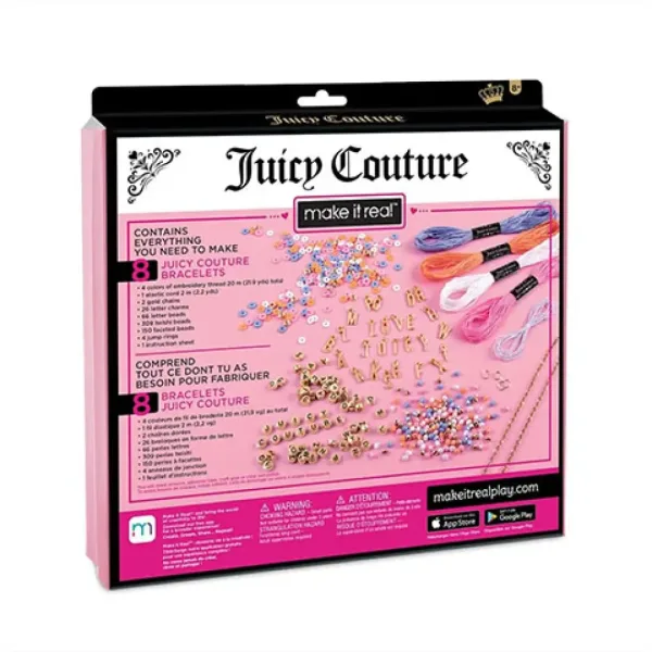 Make It Real: Juicy Couture narukvice - Ljubavna slova slika 2
