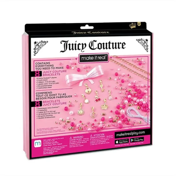 Make It Real: Juicy Couture narukvice - Samo roza slika 2