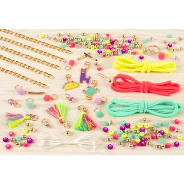 Make it Real: Set za izradu nakita - Neon Pom-Pom slika 3