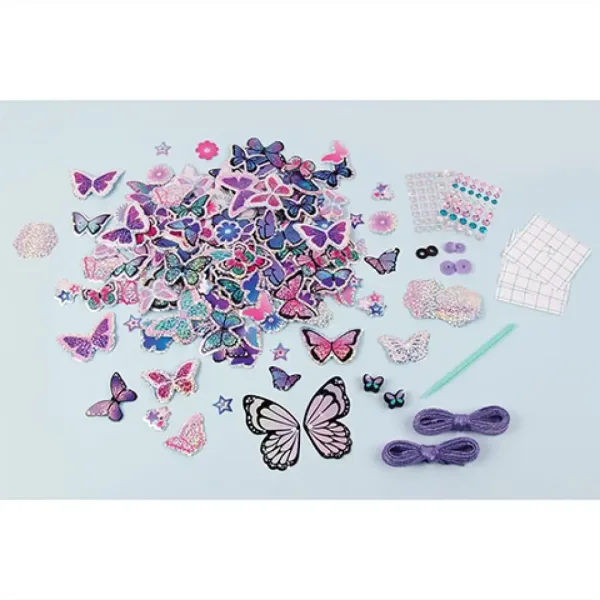 Make It Real: Sticker Chic naljepnice za tenisice - Leptiri slika 2