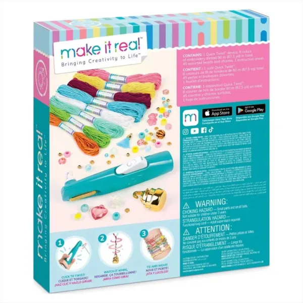 Make It Real: Swift Twist set za izradu narukvica slika 4