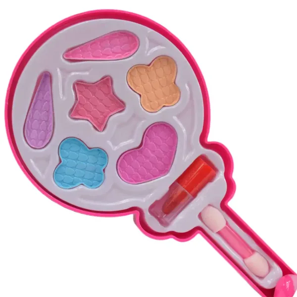 Make Up Set: Paleta šminke u obliku lizalice s ružem za usne slika 4