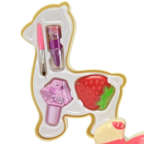 Make-Up Set: Set paleta za šminkanje na tri razine u obliku lame slika 5