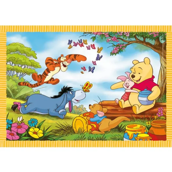 Winnie Pooh 4 u 1 puzzle - Clementoni slika 2