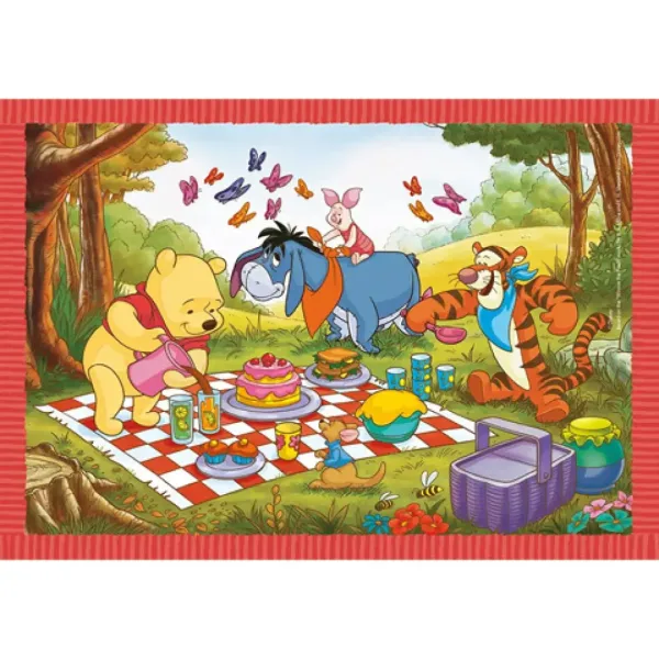 Winnie Pooh 4 u 1 puzzle - Clementoni slika 4