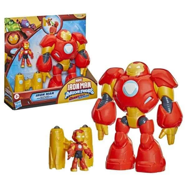 Marvel Iron Man i njegovi čudesni prijatelji - Giant Sized Armor Iron Man set za igru - Hasbro slika 3