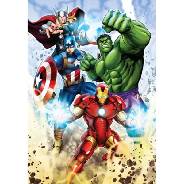 Marvel: Osvetnici Supercolor puzzle 60 kom - Clementoni slika 2
